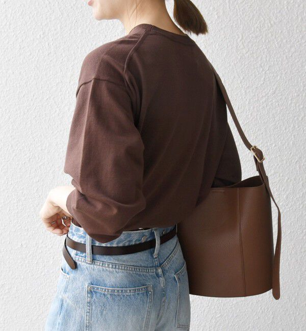 SHIPS any「SHIPS any:〈手洗い可能〉スウェットライク ニット プルオーバー」|ニット・セーター|