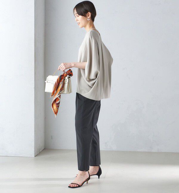 SHIPS for women「〈手洗い可能〉ストレッチ テーパード パンツ」|その他|