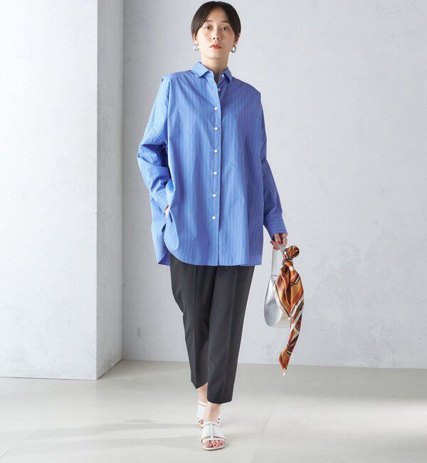 SHIPS for women「〈手洗い可能〉ストレッチ テーパード パンツ」|その他|