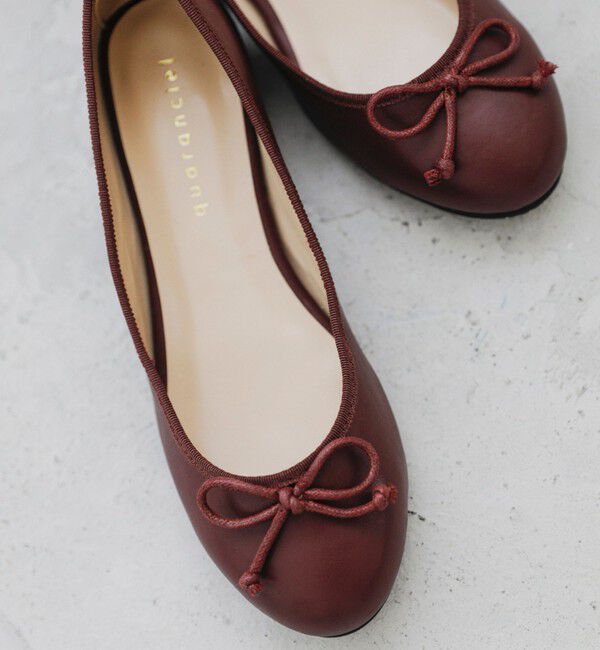 quaranciel「quaranciel: ローヒール バレエ シューズ」|バレエシューズ|