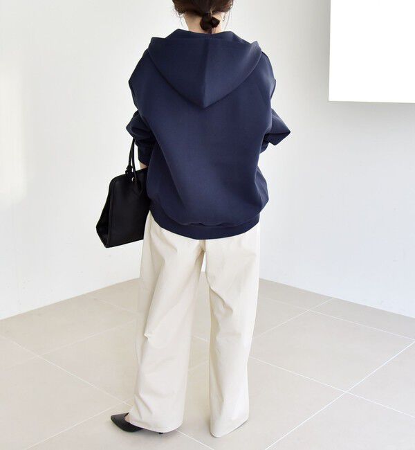 quaranciel「quaranciel:〈洗濯機可能〉ポンチ ダブルジップ スウェット パーカー」|パーカー|