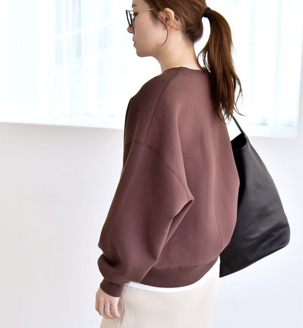 quaranciel「quaranciel:〈洗濯機可能〉ポンチ ベーシック コンパクト スウェット」|スウェット・ジャージ|