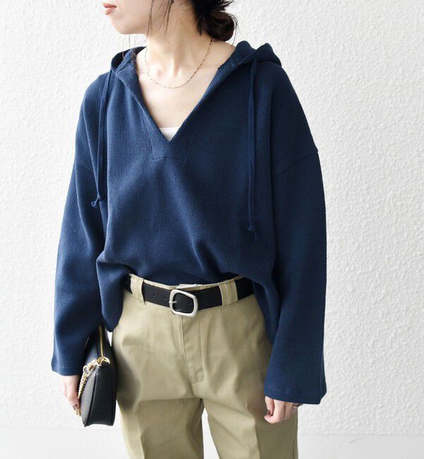 SHIPS any「SHIPS any:〈手洗い可能〉サカリバ フード ショート プルオーバー」|その他|