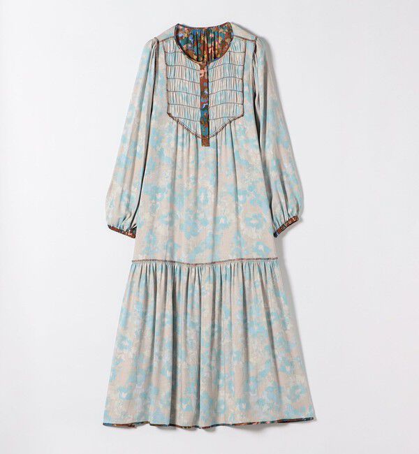 SHIPS any「SHIPS any: 〈手洗い可能〉TROUILLET フラワー プリント ワンピース」|ワンピース|