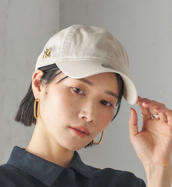 SHIPS for women「《一部追加予約》【SHIPS別注】NEW ERA:ピンズ付 キャップ」|キャップ・キャスケット|