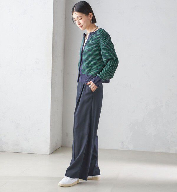 SHIPS for women「〈手洗い可能〉ジャカード プルオーバー」|ニット・セーター|