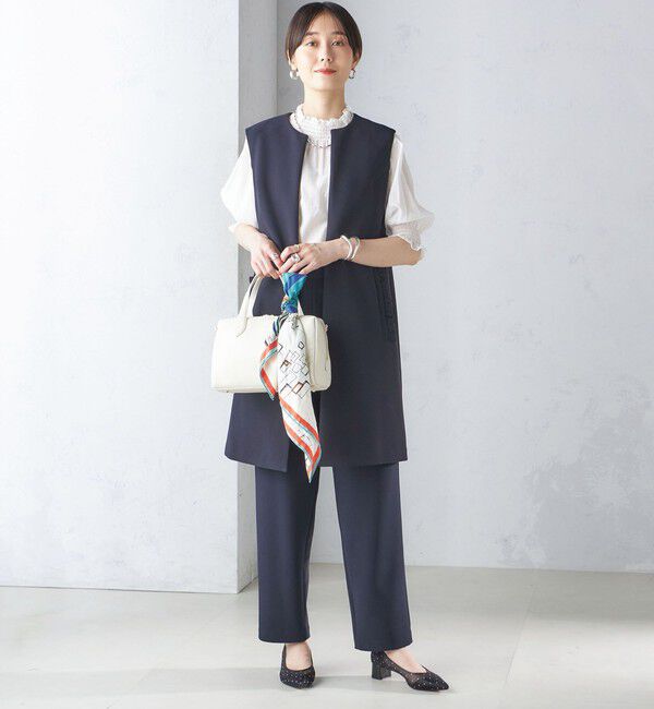 SHIPS for women「little black:ドット チュール パンプス」|パンプス|