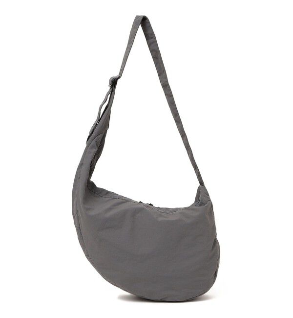 SHIPS any「SHIPS any: リップストップ ナイロン ロゴ 刺繍 クレッセント ショルダーバッグ◇」|ショルダー・メッセンジャー|