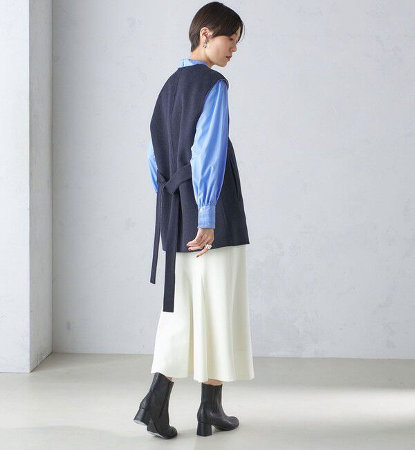 SHIPS for women「配色 リバー ジレ」|ベスト・ジレ|