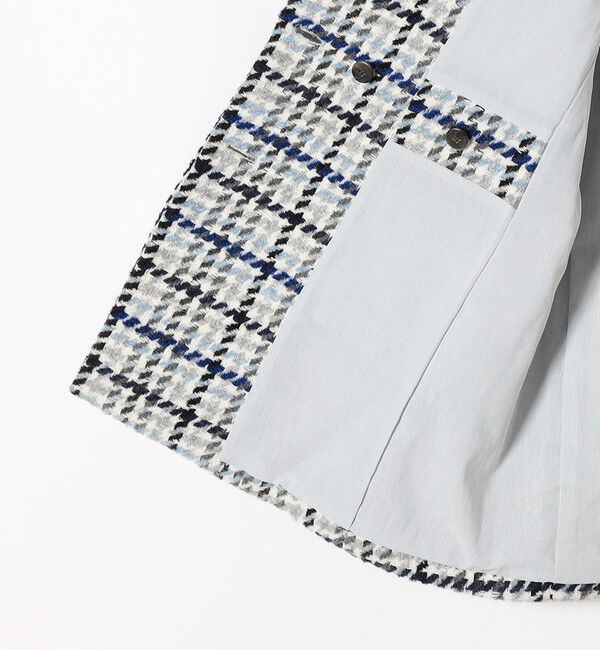 quaranciel「quaranciel: ツイード オーバー テーラード ジャケット」|テーラードジャケット|