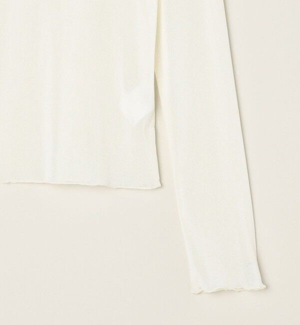 quaranciel「quaranciel:〈洗濯機可能〉フロッキー シアー タートル ネック 2」|Tシャツ・カットソー|