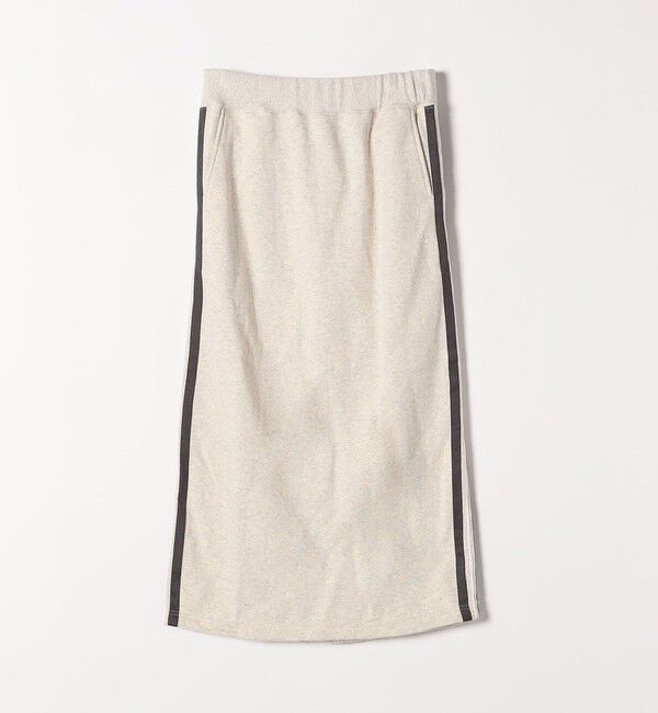 SHIPS any「SHIPS any:〈洗濯機可能〉USAコットン 裏起毛 サイドライン スカート」|スカート|