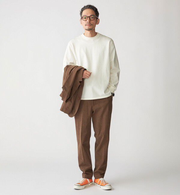 SHIPS「SHIPS: ハイゲージ コットン ウール クルーニット」|ニット・セーター|