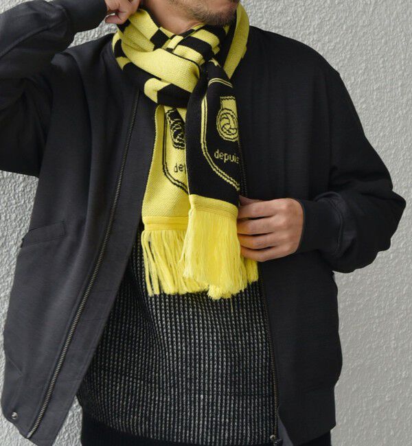 SHIPS any「【SHIPS any別注】UMBRO: エンブレム サッカー マフラー◇」|マフラー|