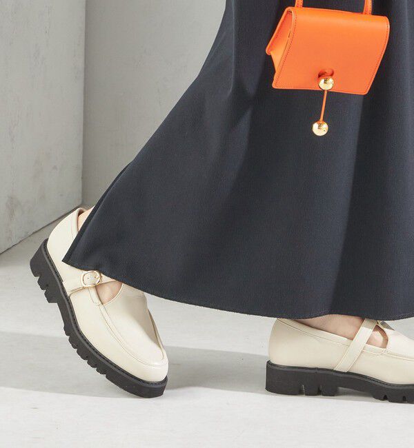 SHIPS for women「HAMON:Tストラップ シューズ（晴雨兼用）」|ローファー|