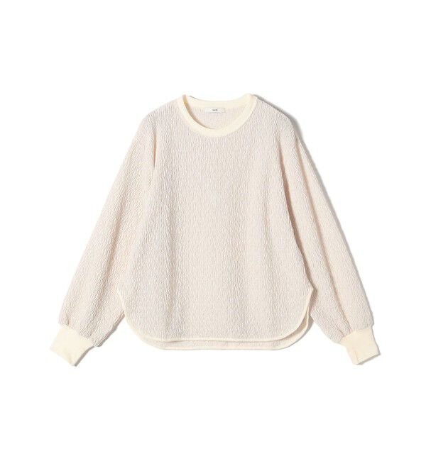 SHIPS for women「【WEB限定】〈手洗い可能〉ランダムブルーゼ ロングスリーブ プルオーバー」|プルオーバー|