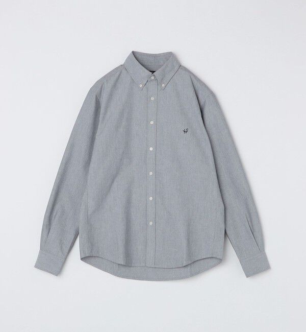 SHIPS「【WEB限定】SHIPS: 防シワ・吸水速乾 Drymix(R) ワンポイントロゴボタンダウンシャツ」|シャツ・ブラウス|