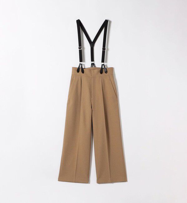 SHIPS any「SHIPS any:〈洗濯機可能〉マニッシュ サスペンダー ワイド パンツ 24FW」|その他|