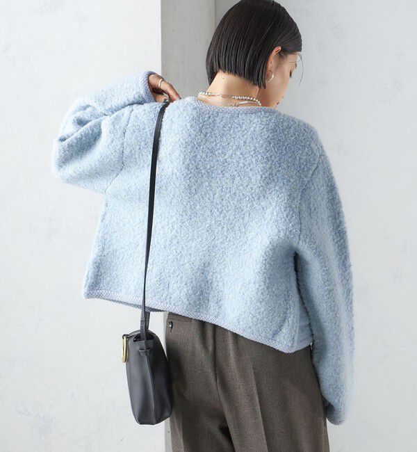 SHIPS for women「〈手洗い可能〉メタル釦 パイル ジャケット」|その他|