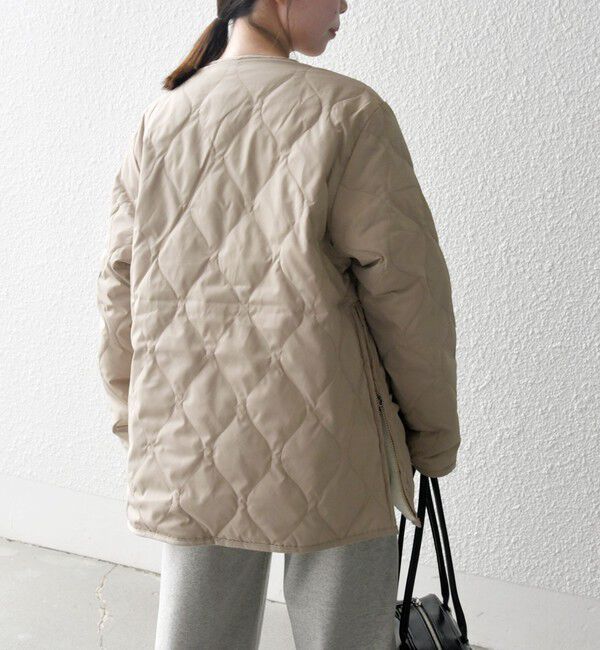 SHIPS any「【SHIPS any別注】TAION:〈手洗い可能〉ダウン ボア リバーシブル ジャケット」|ダウン|