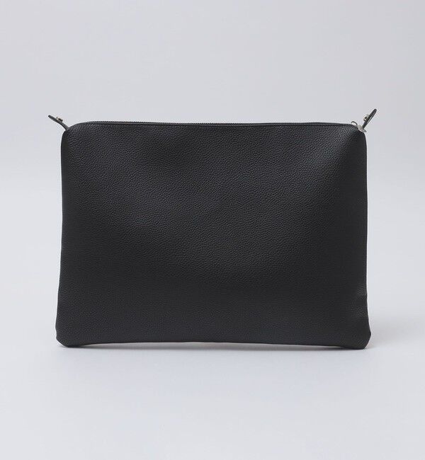 SHIPS「【WEB限定】SHIPS: 合成皮革 ビズ トート バッグ (クラッチバッグ付き)」|トートバッグ|