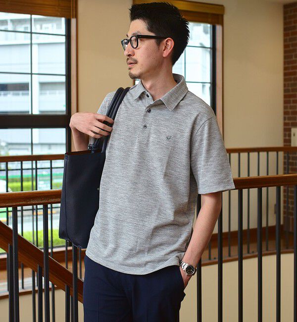 SHIPS「【WEB限定】SHIPS: 合成皮革 ビズ トート バッグ (クラッチバッグ付き)」|トートバッグ|