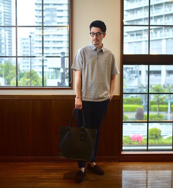 SHIPS「【WEB限定】SHIPS: 合成皮革 ビズ トート バッグ (クラッチバッグ付き)」|トートバッグ|