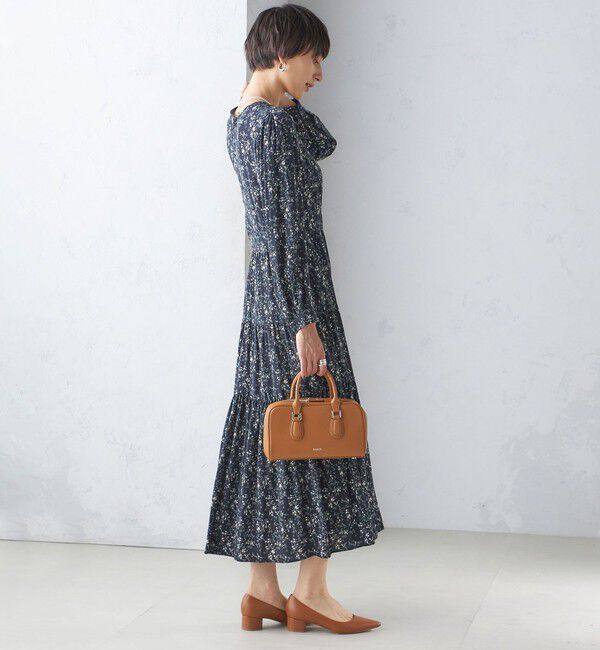 SHIPS for women「ボタニカル・ドット プリント ワンピース」|ワンピース|