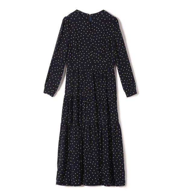 SHIPS for women「ボタニカル・ドット プリント ワンピース」|ワンピース|