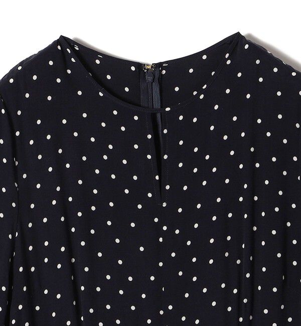 SHIPS for women「ボタニカル・ドット プリント ワンピース」|ワンピース|