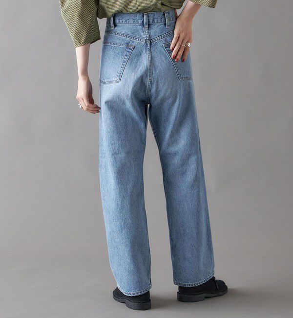 SHIPS for women「SHIPS NINE CASE:〈手洗い可能〉フロント スラント デニム」|デニム|