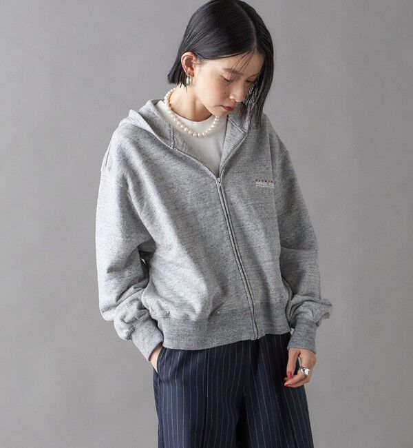 SHIPS for women「SHIPS NINE CASE:ロゴ フーディー」|パーカー|