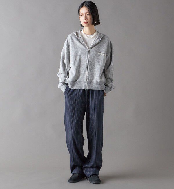 SHIPS for women「SHIPS NINE CASE:ロゴ フーディー」|パーカー|