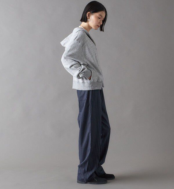 SHIPS for women「SHIPS NINE CASE:ロゴ フーディー」|パーカー|