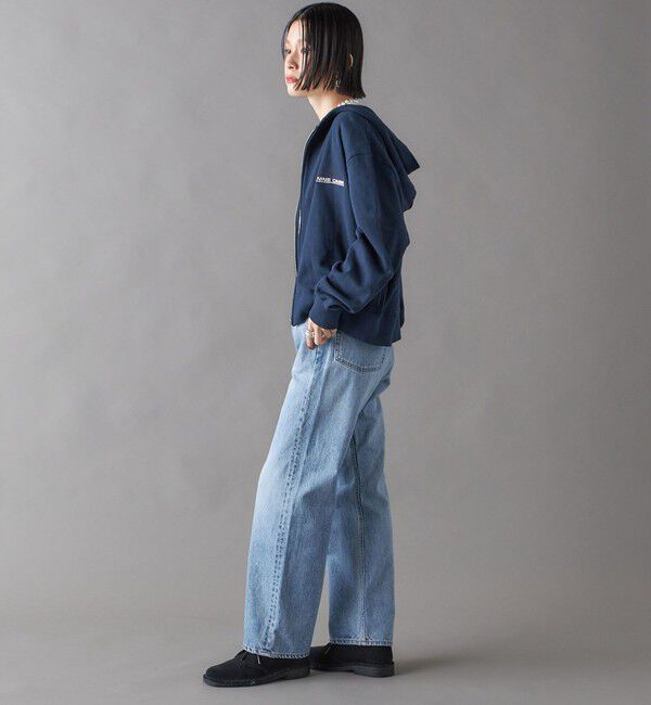 SHIPS for women「SHIPS NINE CASE:ロゴ フーディー」|パーカー|