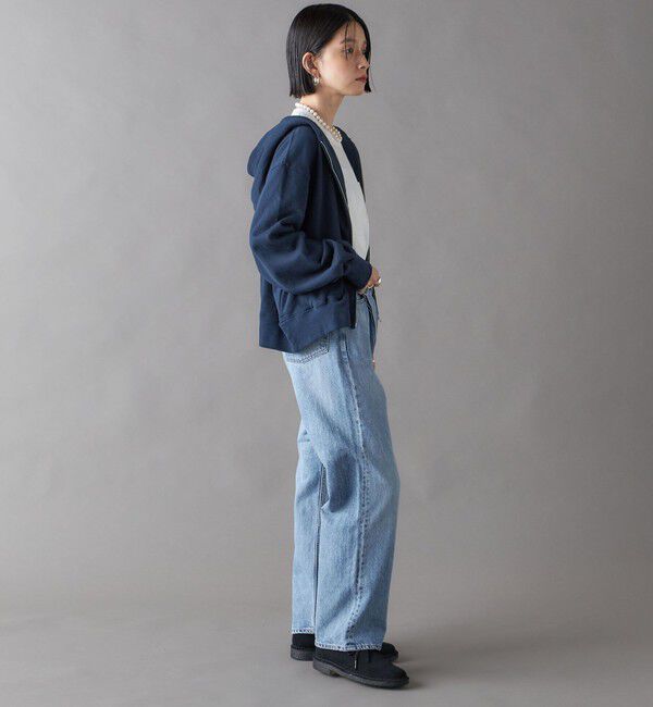 SHIPS for women「SHIPS NINE CASE:ロゴ フーディー」|パーカー|