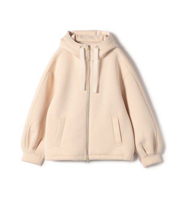 SHIPS for women「【WEB限定】〈手洗い可能〉ダンボール ダブルジップ フーディー 1」|パーカー|