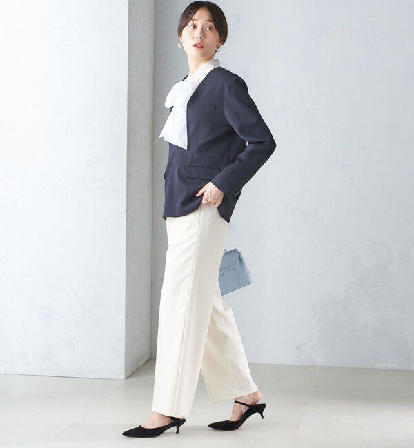 SHIPS for women「ストレッチ ツイル プルオーバー ジャケット(セットアップ対応)」|その他|