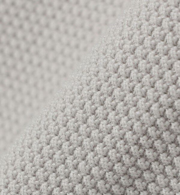 SHIPS「SHIPS:〈洗濯機可能〉SOLOTEX(R) コットン ピケ クルーネック ニット」|ニット・セーター|