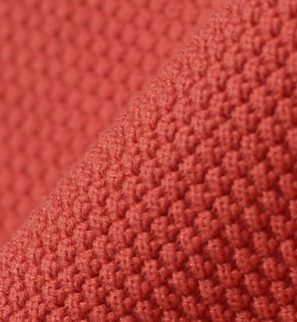 SHIPS「SHIPS:〈洗濯機可能〉SOLOTEX(R) コットン ピケ クルーネック ニット」|ニット・セーター|