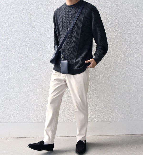 SHIPS any「SHIPS any: スプリット レザー ミニ ショルダーバッグ (カードケース付き)◇」|ショルダー・メッセンジャー|