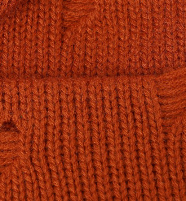 SHIPS Colors 「SUBLIME:〈手洗い可能〉ブロークン ホールガーメント ワッチキャップ」|ニット帽|