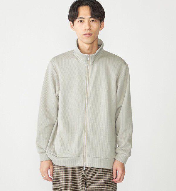 SHIPS「SHIPS:〈手洗い可能〉ドライバーズ ニット ジップ カーディガン」|カーディガン|