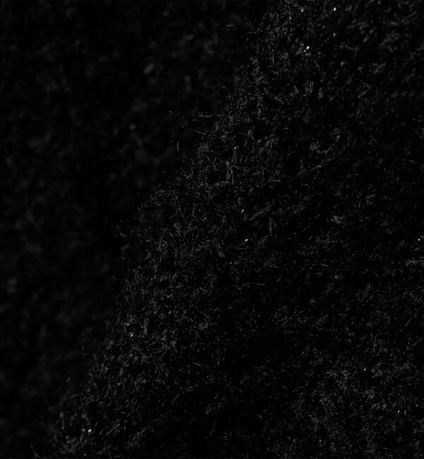 quaranciel「quaranciel:〈手洗い可能〉フェザーヤーン レースアップ ラメ スキッパー ニット」|ニット・セーター|