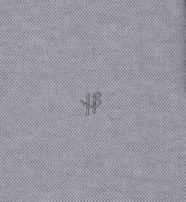 SHIPS「【WEB限定】SHIPS:〈抗菌・防臭〉ワンポイントロゴ バーズアイ ヘンリーネック 長袖 Tシャツ」|Tシャツ・カットソー|