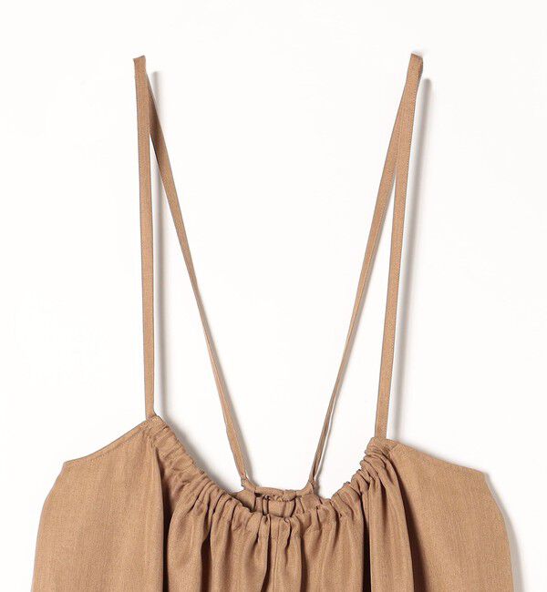 SHIPS any「SHIPS any:〈洗濯機可能〉ウーステッド イージー ギャザー サロペット」|オールインワン|