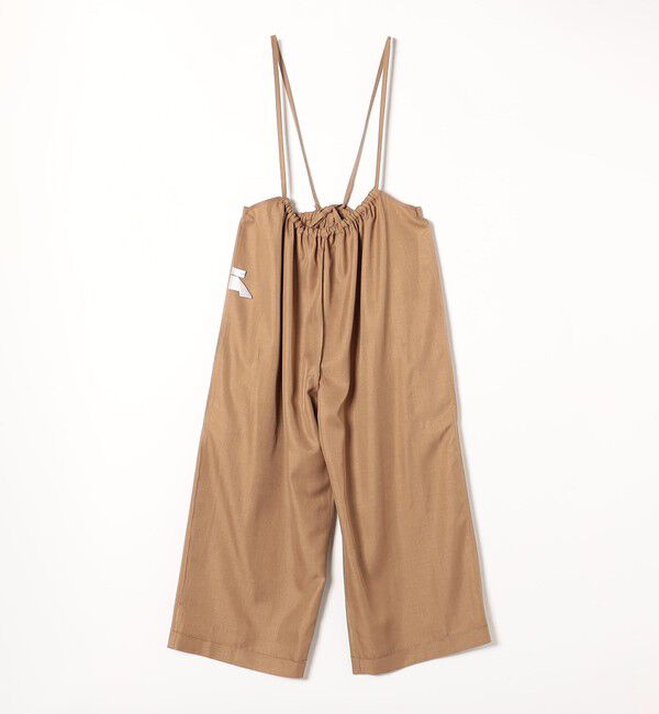 SHIPS any「SHIPS any:〈洗濯機可能〉ウーステッド イージー ギャザー サロペット」|オールインワン|