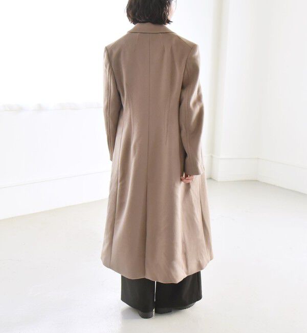 quaranciel「quaranciel: ウール ウエストシェイプ チェスター ロング コート」|チェスターコート|