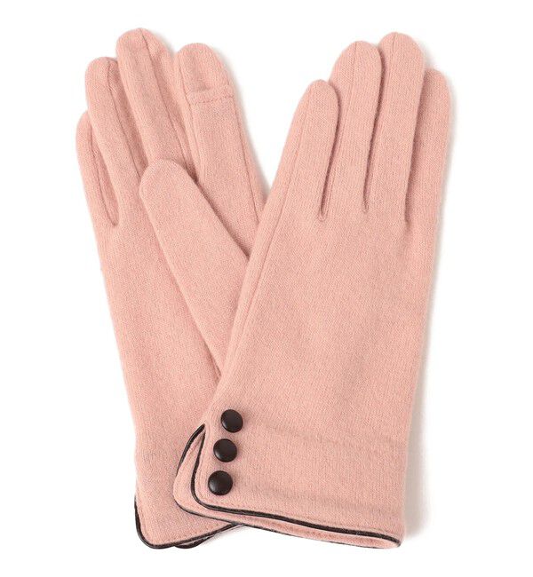 SHIPS for women「カシミヤ ミックス ジャージ グローブ」|手袋|
