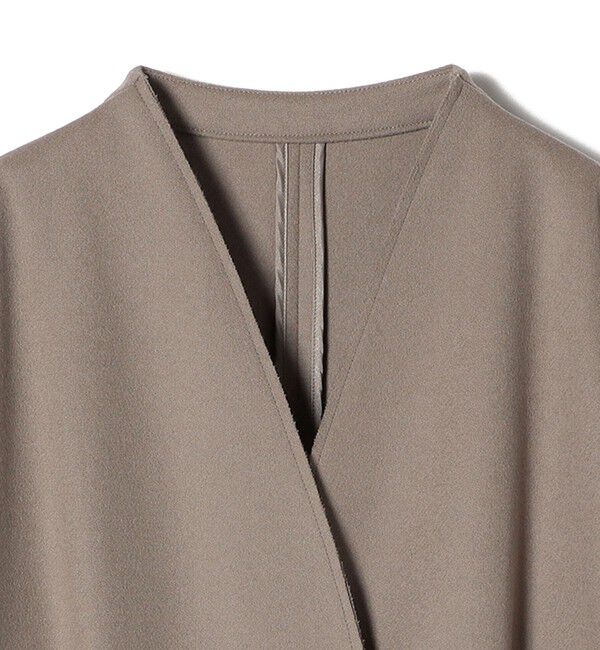 SHIPS for women「MANTECO ノーカラー コート」|ノーカラーコート|